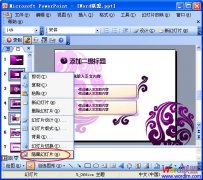 在PowerPoint隐藏幻灯片和背景图形