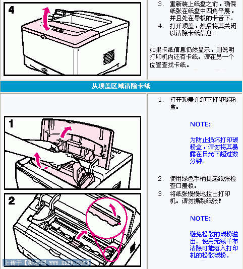 打印机卡纸怎么办 故障清除(图文)  打印机卡纸怎么办 故障清除(图文)